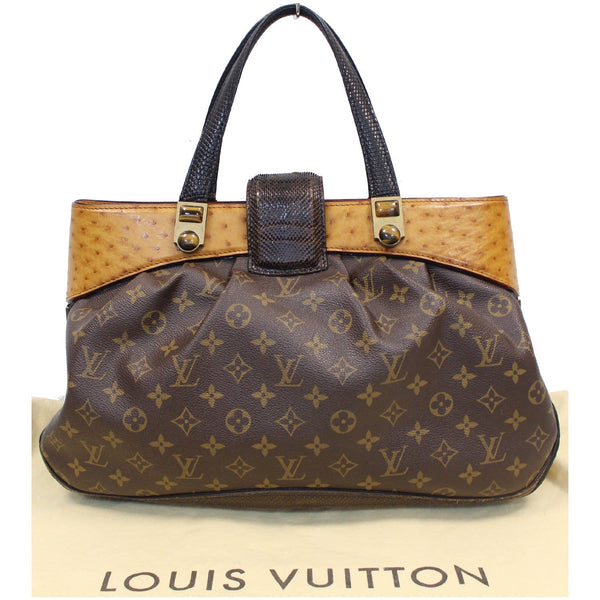 LOUIS VUITTON Oskar Waltz Monogram Canvas Shoulder Bag Brown
