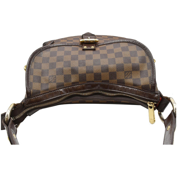 LOUIS VUITTON Highbury Damier Ebene Shoulder Bag Brown