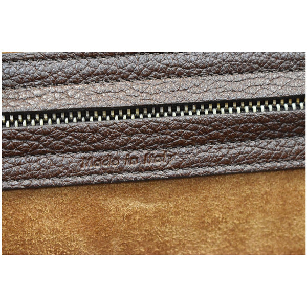 Celine Luggage Phantom Medium Leather satchel made in Italy