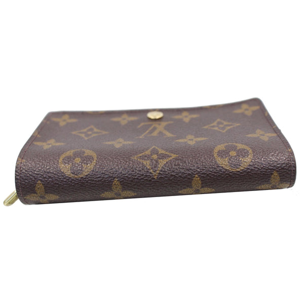 LV Porte Monnaie Monogram Billets Tresor Wallet Brown