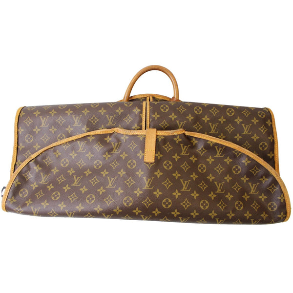 LOUIS VUITTON Monogram Canvas Garment Cover Bag Brown