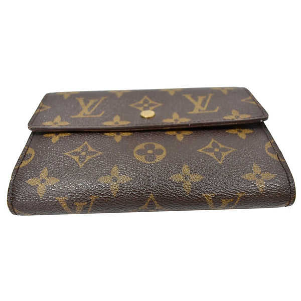 LOUIS VUITTON Porte-Tresor Etui Papiers Monogram Canvas Wallet Brown