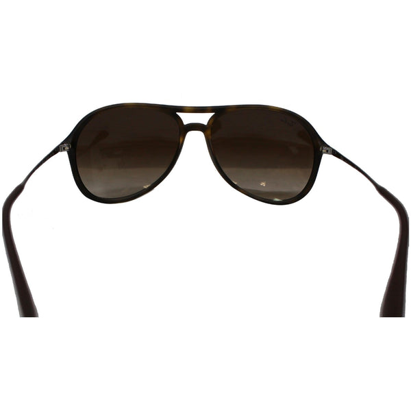 RAY-BAN RB4201 865/13 59 Sunglasses Rubber Havana / Brown Gradient Lens