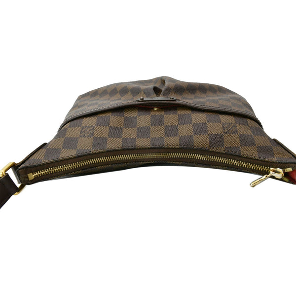 LOUIS VUITTON Bloomsbury PM Damier Ebene Crossbody Bag Brown