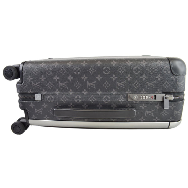 LOUIS VUITTON Horizon 55 Monogram Eclipse Canvas Rolling Suitcase Black
