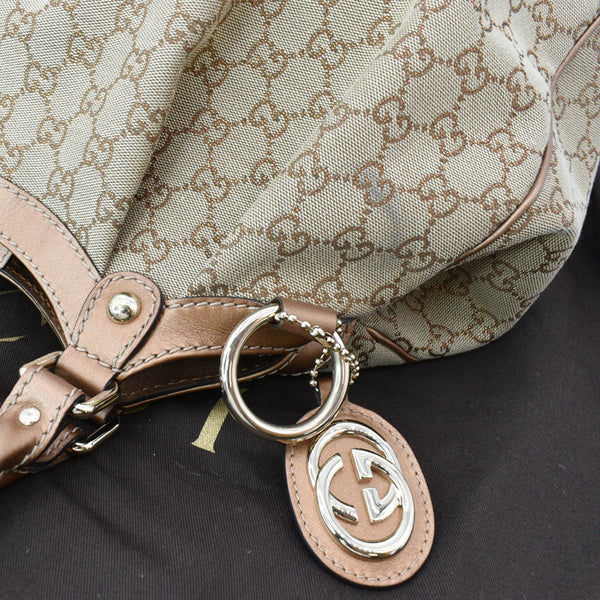 Gucci Sukey Medium GG Canvas Tote Bag Beige - Shop at DDH