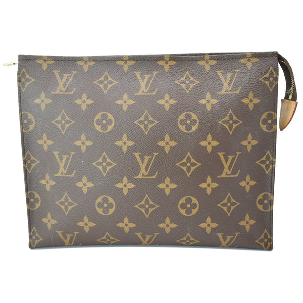 LOUIS VUITTON Toiletry 26 Monogram Canvas Cosmetic Pouch Brown
