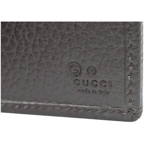 GUCCI Bi-fold GG Canvas Wallet Beige 260987