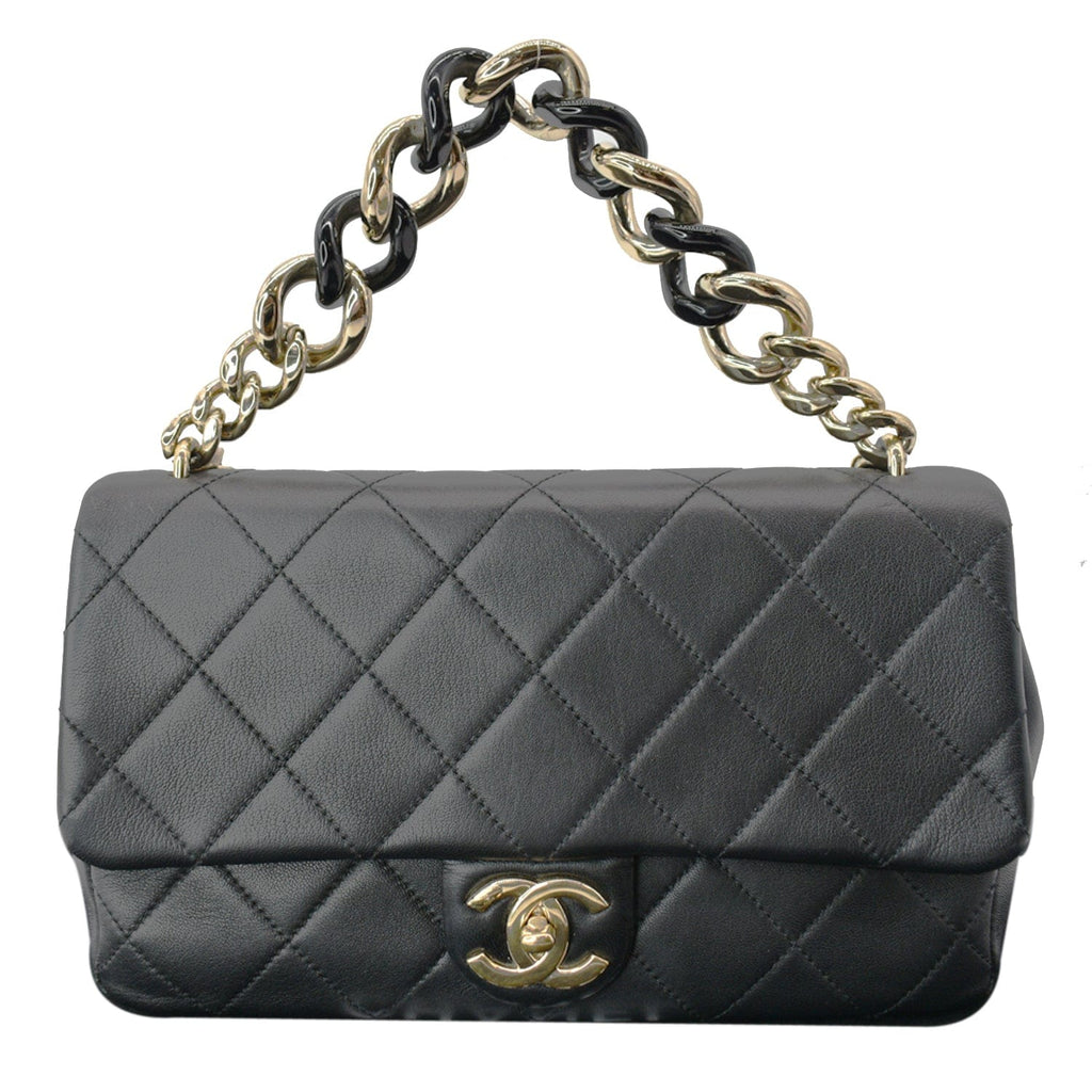 Chanel Shoulder Bag in Multicolor Plastic – Fancy Lux