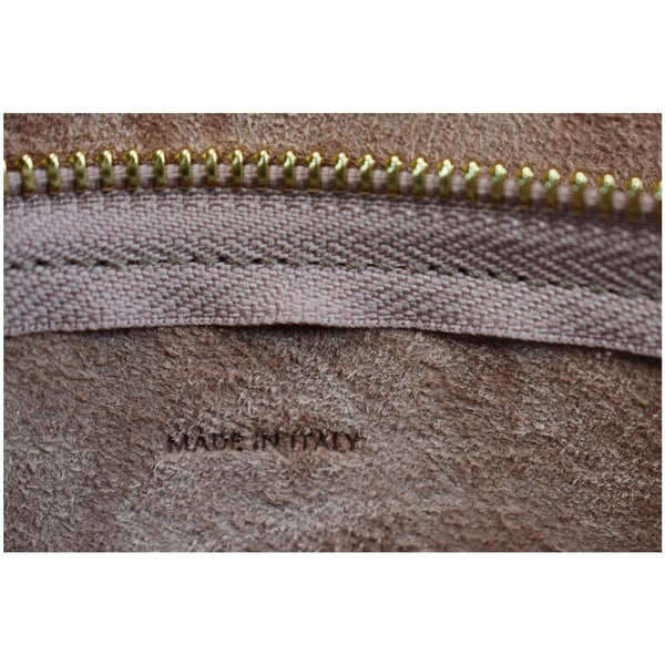 CELINE Nano Belt Grained Calfskin 2Way Shoulder Bag Light Pink