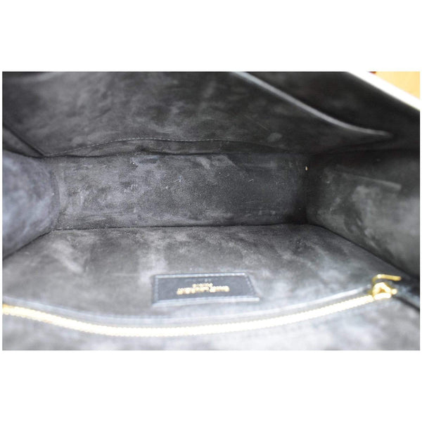 YVES SAINT LAURENT Le Carre Patent Leather Shoulder Bag Black - Final Sale