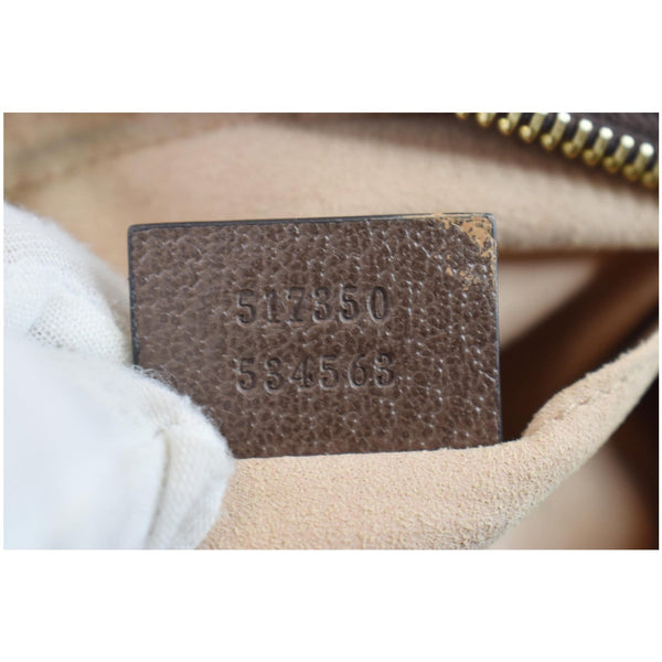 GUCCI Ophidia GG Supreme Mini Crossbody Bag Beige 517350