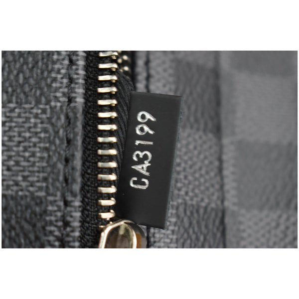 LOUIS VUITTON District MM Monogram Eclipse Messenger Bag Black