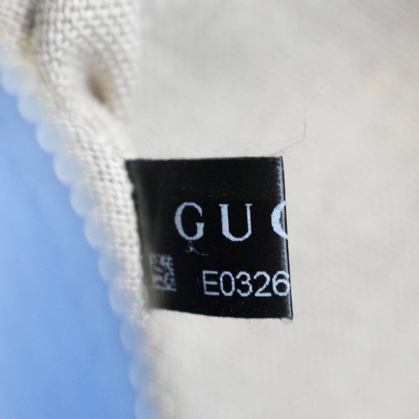 GUCCI Bree GG Canvas Leather Crossbody Bag Beige 449413