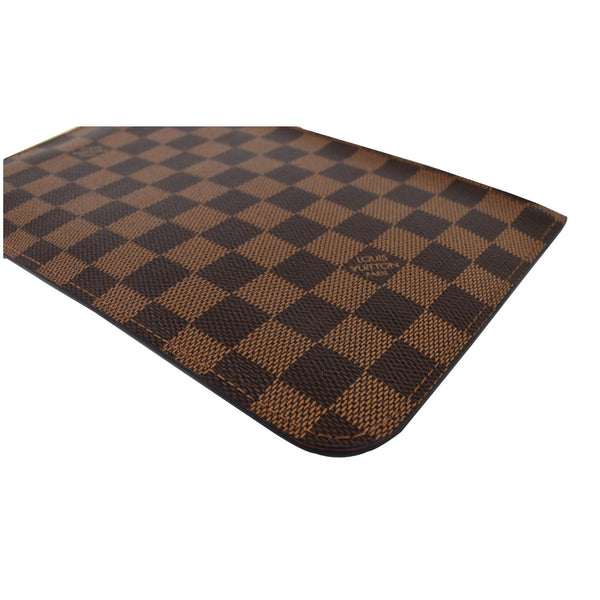 brown LV Pochette Wristlet Pouch Neverfull GM