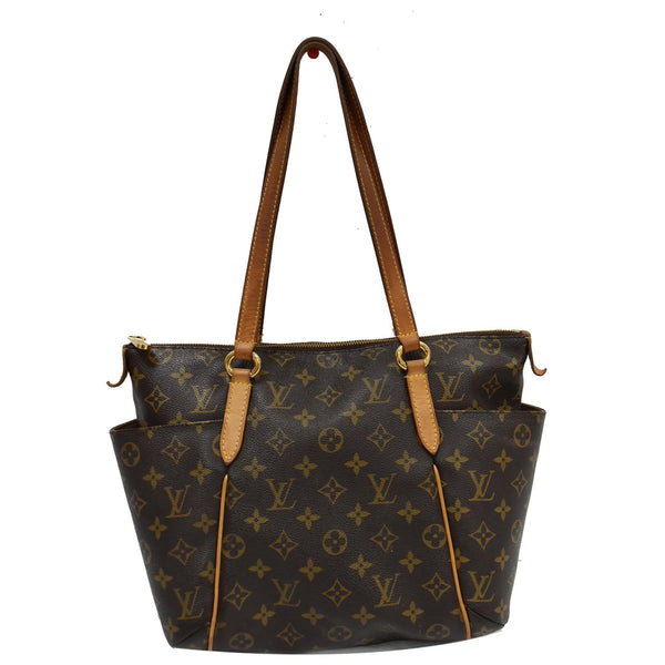 LOUIS VUITTON Totally PM Monogram Canvas Shoulder Bag Brown