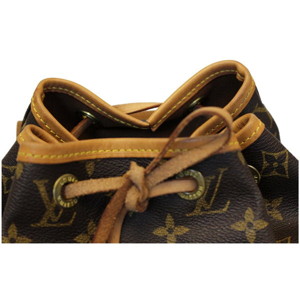 LOUIS VUITTON Montsouris MM Monogram Canvas Backpack Bag Brown-US