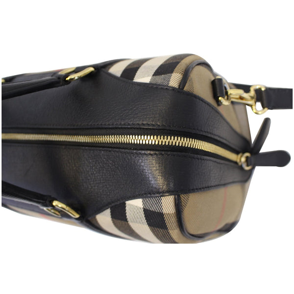 Burberry Satchel Shoulder Bag - corner view