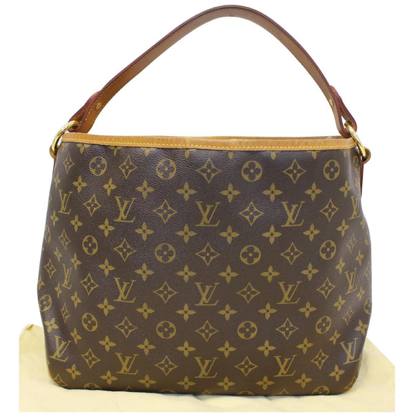 LOUIS VUITTON Delightful PM Monogram Shoulder Hobo Bag Brown