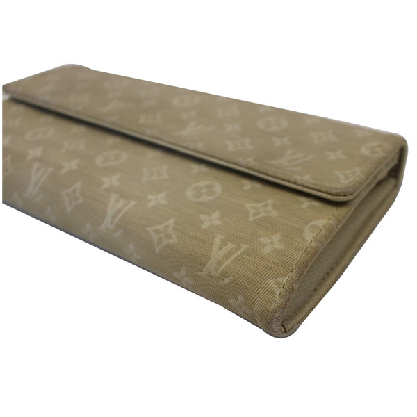 Louis Vuitton Monogram Wallet Mini Lin Sarah Side View