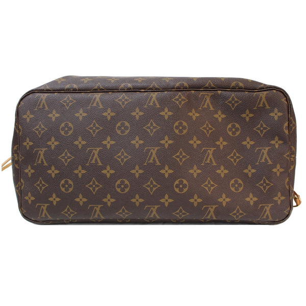 bottom- Lv Neverfull GM Monogram Canvas Tote Bag