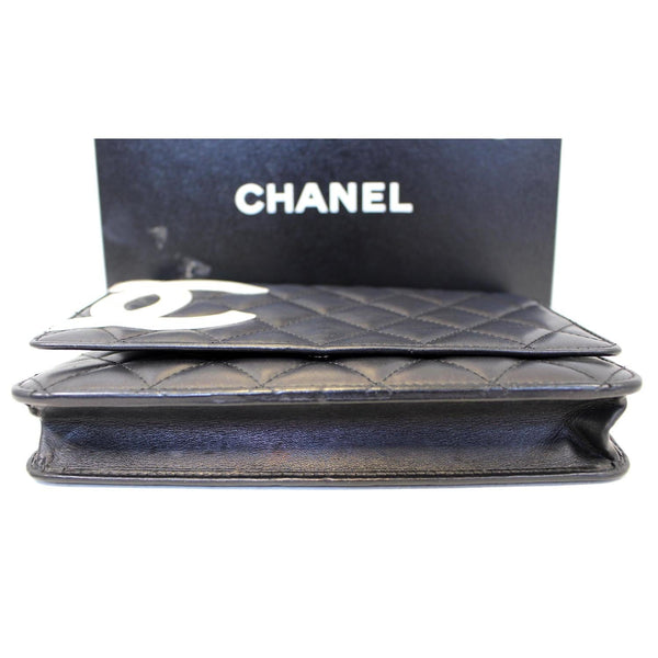 CHANEL Calfskin Quilted Cambon WOC Wallet On Chain-US