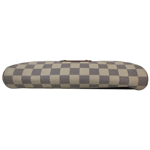 lv Eva Clutch Damier Azur coated canvas crossbody bag