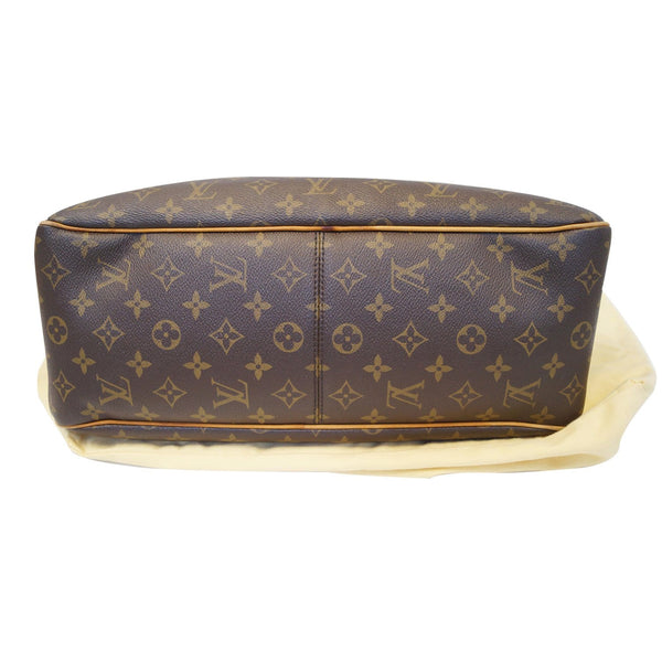 LOUIS VUITTON Delightful MM Monogram Canvas Shoulder Bag Brown
