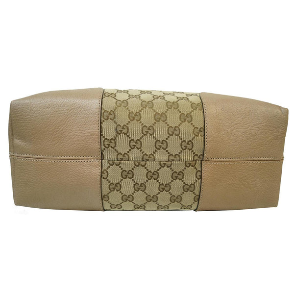 GUCCI Bree GG Supreme Leather Shoulder Bag 323673 Mauve