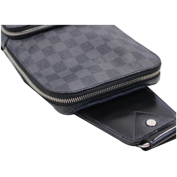 Louis Vuitton Avenue Sling Damier Graphite Crossbody side view