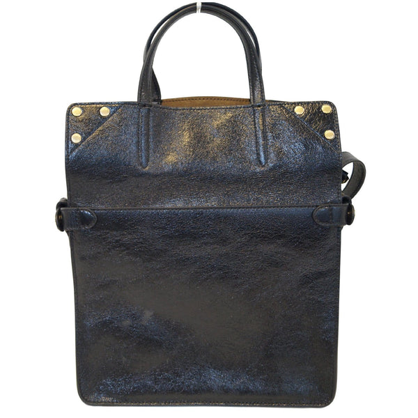 FENDI Flip Large FF Motif Calf Leather Crossbody Bag Black