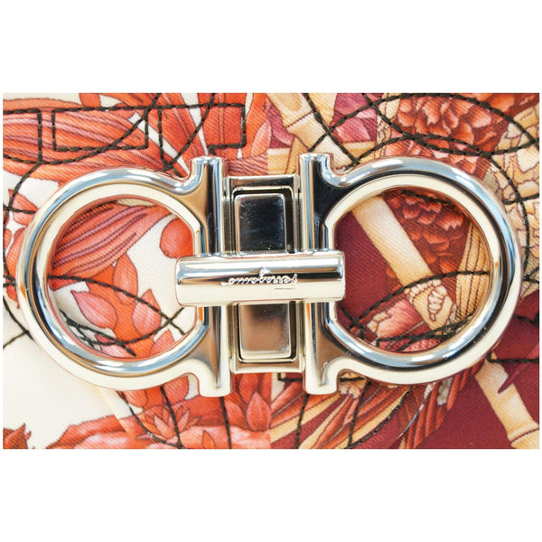 SALVATORE FERRAGAMO Quilted Multi-print Crossbody Bag Multicolor - 25% OFF