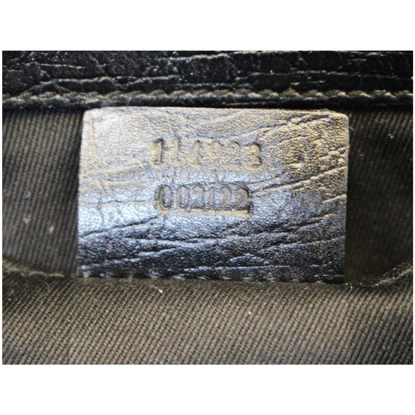 GUCCI Horsebit GG Canvas Clutch Bag Black-US