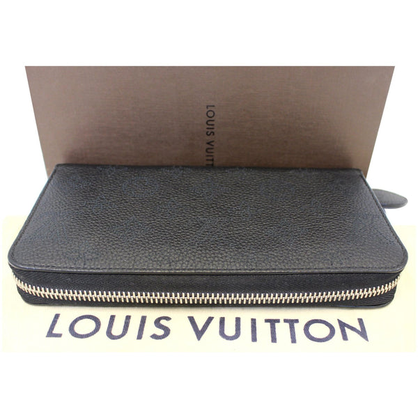 LOUIS VUITTON Mahina Noir Zippy Wallet Noir Black-US