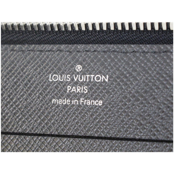 LOUIS VUITTON Vladimir Taiga Leather Document Clutch Bag Grey-US