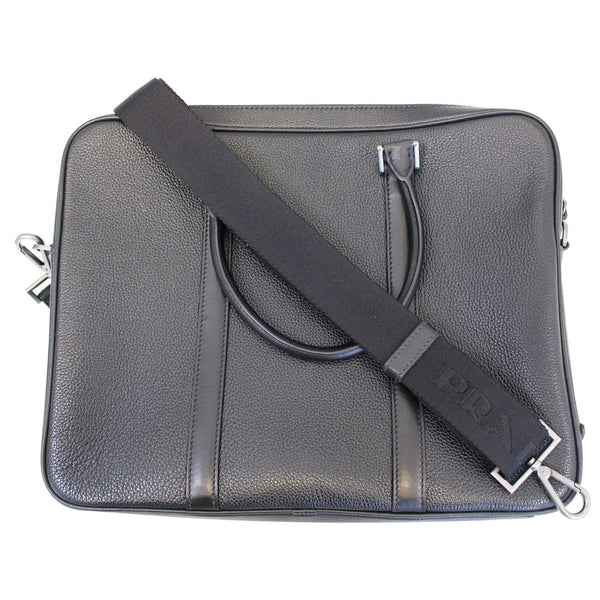 Prada Saffiano Leather Laptop Bag - Strap on Bag