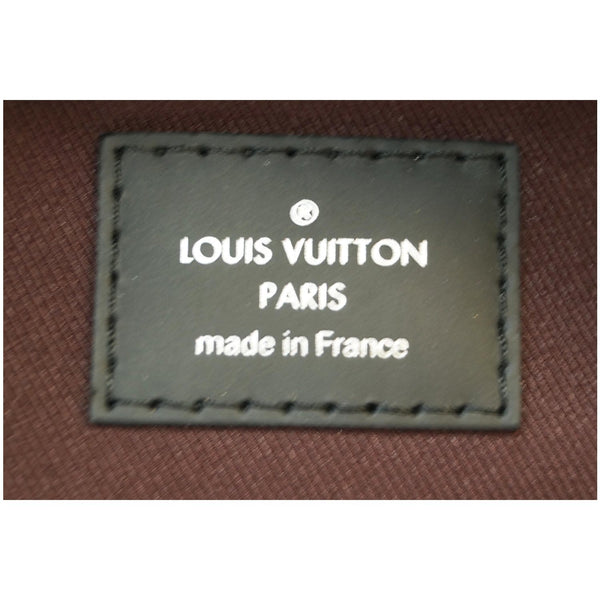 Louis Vuitton Josh Monogram Canvas backpack brand identification