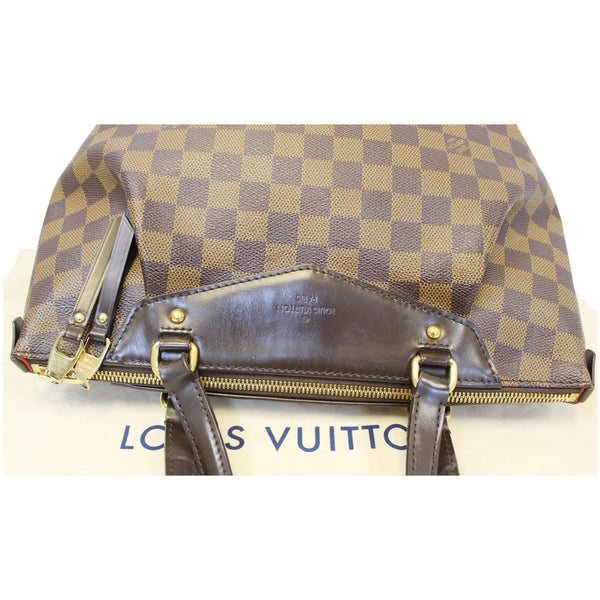 LOUIS VUITTON Westminster PM Damier Ebene Shoulder Bag Brown