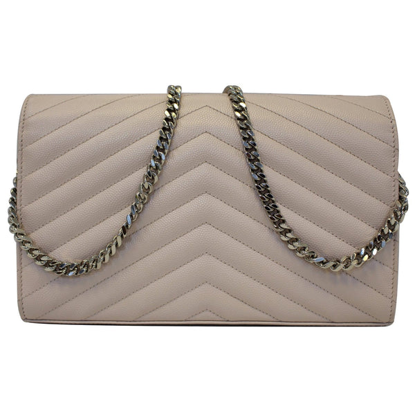 Yves Saint Laurent Wallet Chain Grain De Poudre - back view