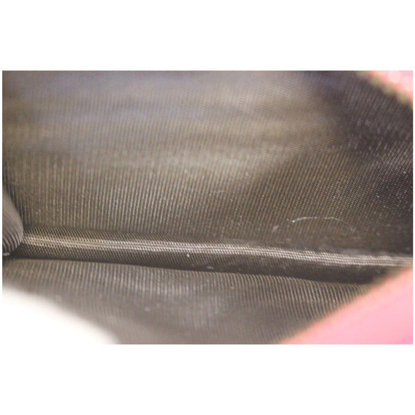 GUCCI Butterfly Leather Card Case Wallet Pink 499361-US