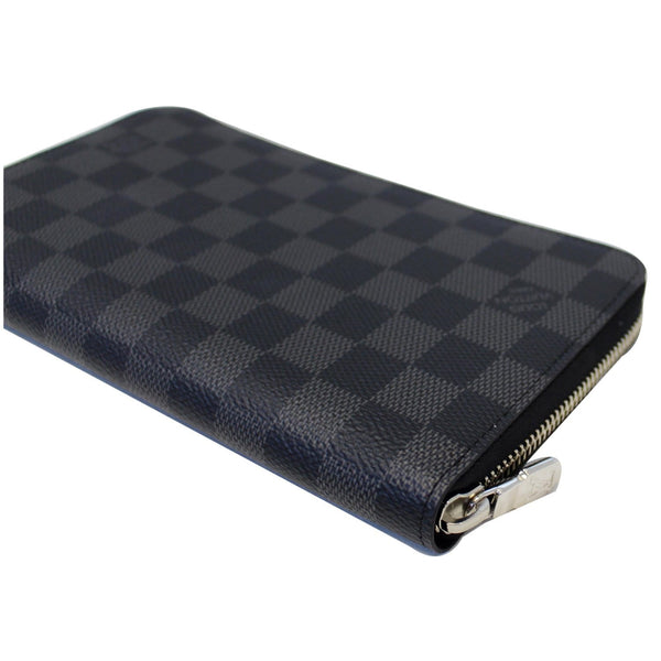 LOUIS VUITTON Zippy Organizer Damier Graphite Wallet Black-US