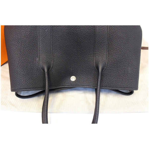 HERMES Garden Party 30 Black Leather Tote Bag-US