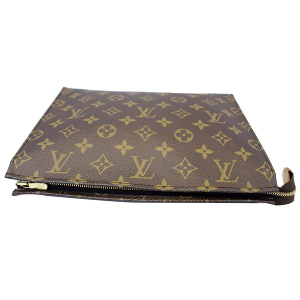 LOUIS VUITTON Poche Toilette 19 Monogram Canvas Cosmetics Pouch-US