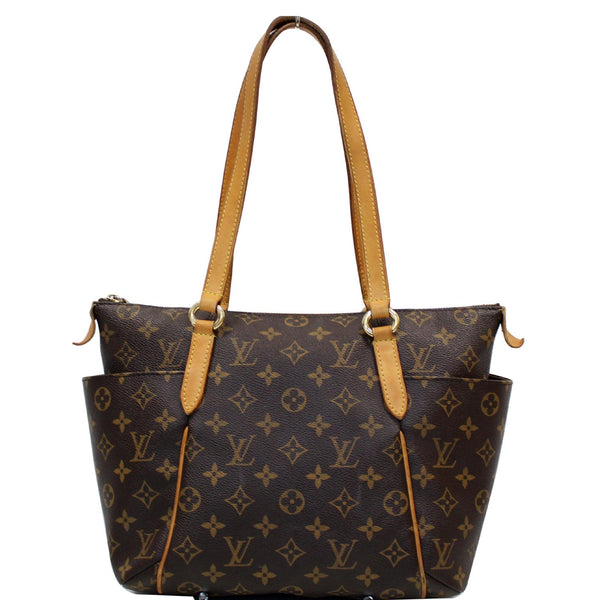 LOUIS VUITTON Totally PM Monogram Canvas Shoulder Tote Bag Brown