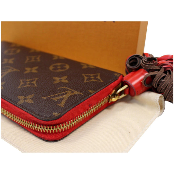 Louis Vuitton Monogram Zippy Canvas Long Wallet exterior