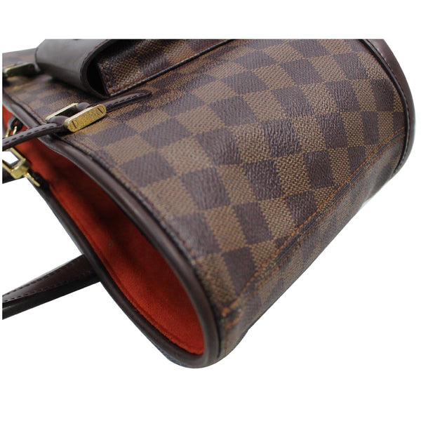 LOUIS VUITTON Manosque PM Damier Ebene Shoulder Bag Brown