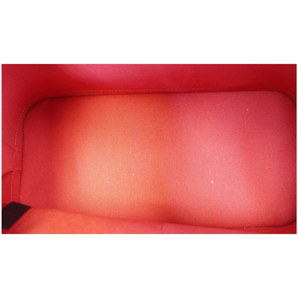 LOUIS VUITTON Alma Damier Ebene Satchel Bag Brown-US