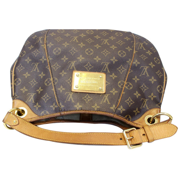 LOUIS VUITTON Galliera PM Monogram Canvas Shoulder Handbag Brown