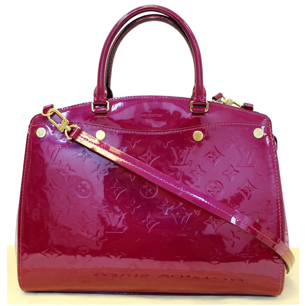 LOUIS VUITTON Brea MM NM Monogram Vernis Shoulder Bag Magenta-US