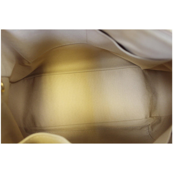 LOUIS VUITTON Siracusa GM Damier Azur Shoulder Handbag White